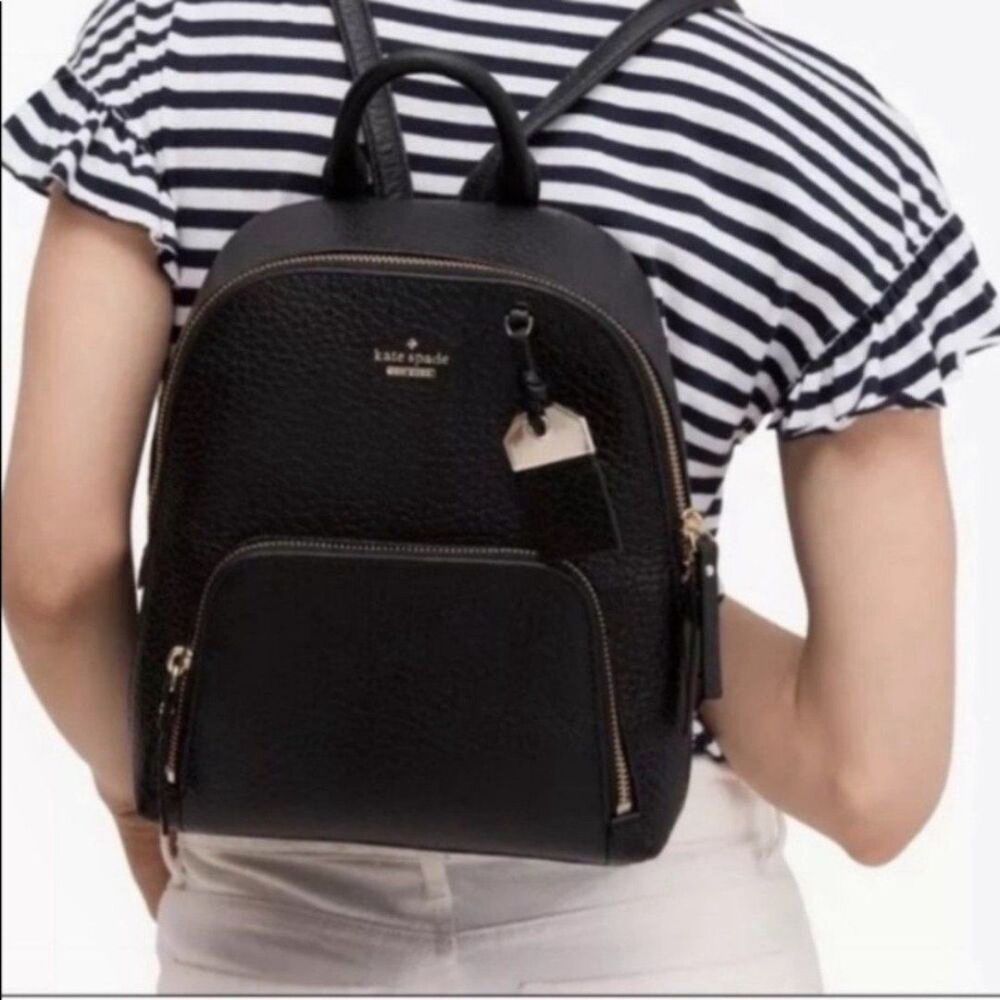 Kate Spade Caden Carter Backpack Neutral - Picture 3 of 12